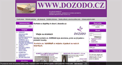 Desktop Screenshot of dozodo.cz